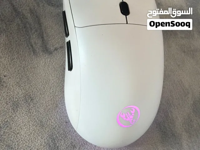ماوس استعمال خفيف جدا ماوس لا سلكي مع اضائة ار جي بي