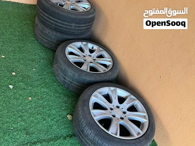 اطارات مع الرنجات  رنج 17 225/ 45 موديل 2025 العدد اربعة