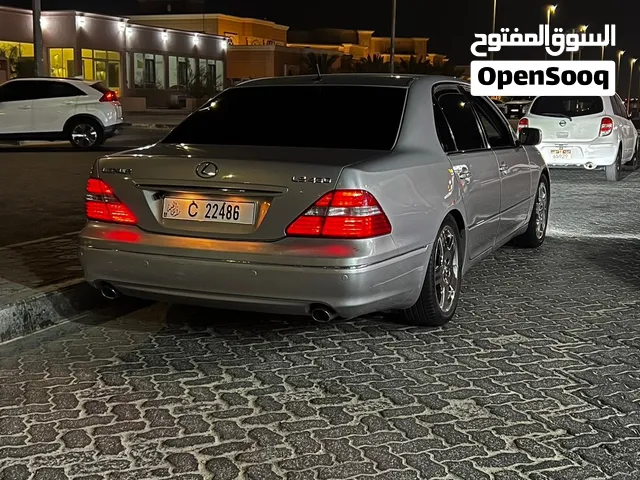 لكزس Ls 430 2005 نص الترا وارد امريكا من داخل زعفراني الموتر بحاله ممتازه استعمال يومي الجاد بنراعيه