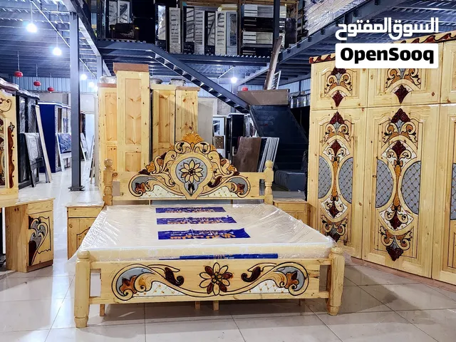 غرف نوم خشب سويدي 6 فتحات