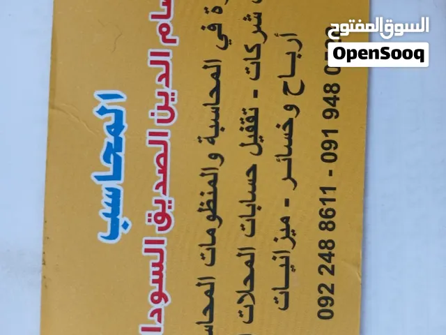محاسب سودانى خبرة فى المحاسبة و المنظومات المحاسبية