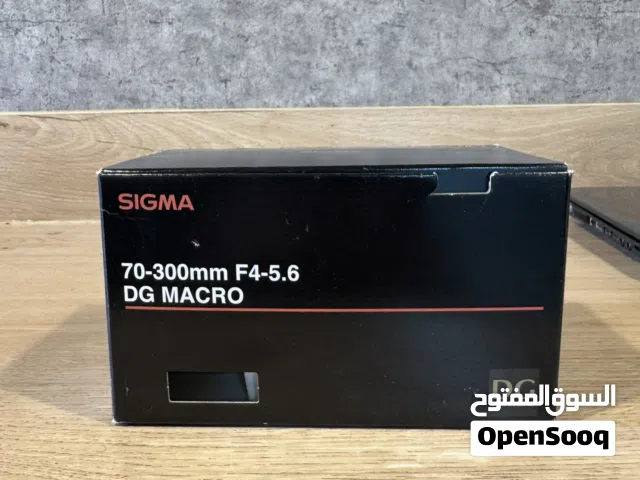 عدسة sigma لكاميرات  نيكون 70-300 جديدة