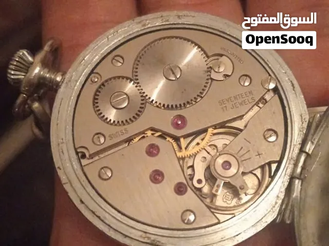 ساعه جيب سويسري انتيك موديل ستينات