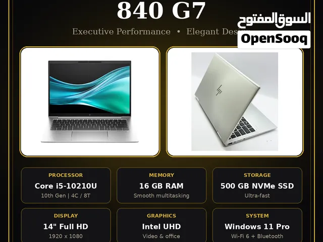 HP EliteBook 840 G7 Core i5 16GB RAM 500GB SSD