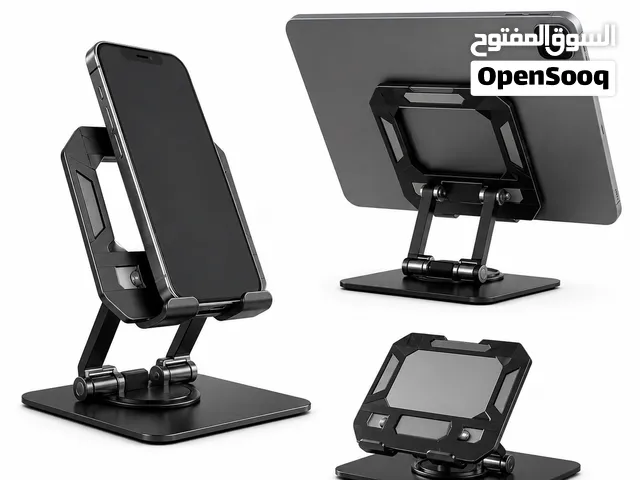 ستاند وحامل للموبايل والايباد معدني قابل للطي.سعر12مع توصيل