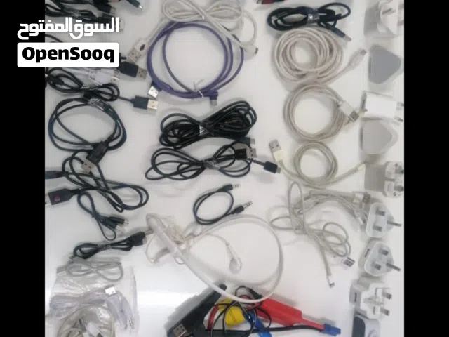 للبيع 11 ادابتر 7 وايرات لايفون 5 وايرات لهواواي تايب سي 16 واير سامسمونج نوع صغير وباور بانك بلك شا