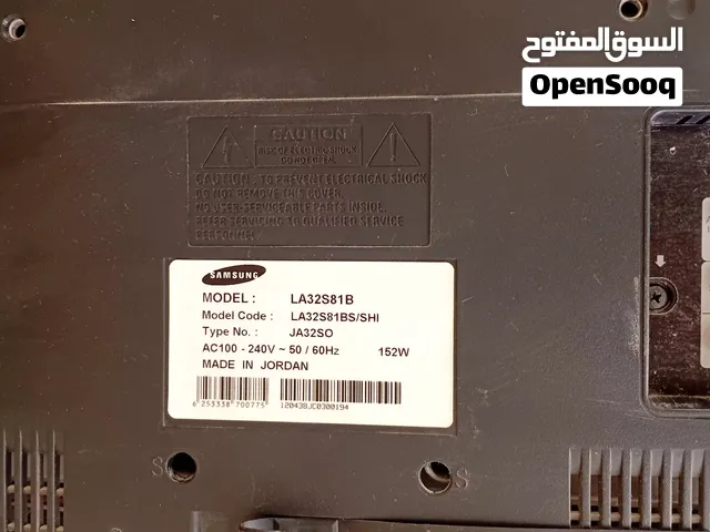 شاشتين 32 للبيع مستعمل سامسونق وهيتاشي كل وحده 30 دينار الاثنتين ع 60