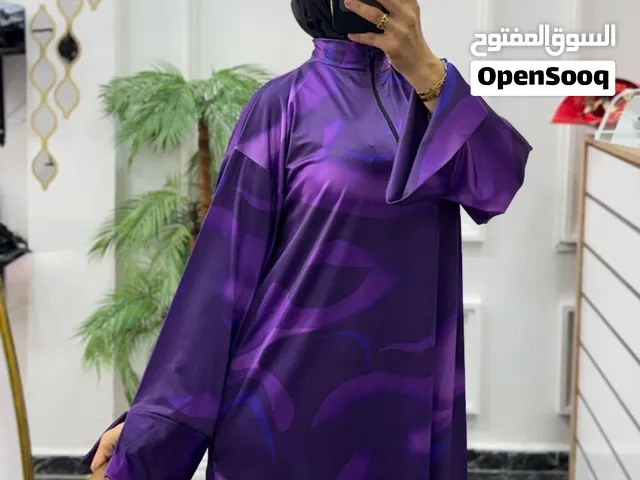 Burkini grand taille    3 pc  Robe longue  Pantalon  Hijab  Dispo en 3 couleur  Gris