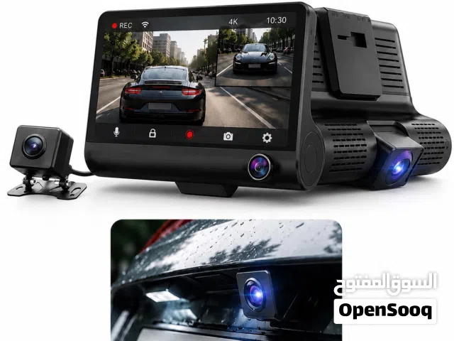 كاميرا سيارة أمامية وخلفية (داش كام)  Video Car DVR – شاشة 4 بوصة Full HD