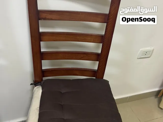 6 كراسي سفره لون بني