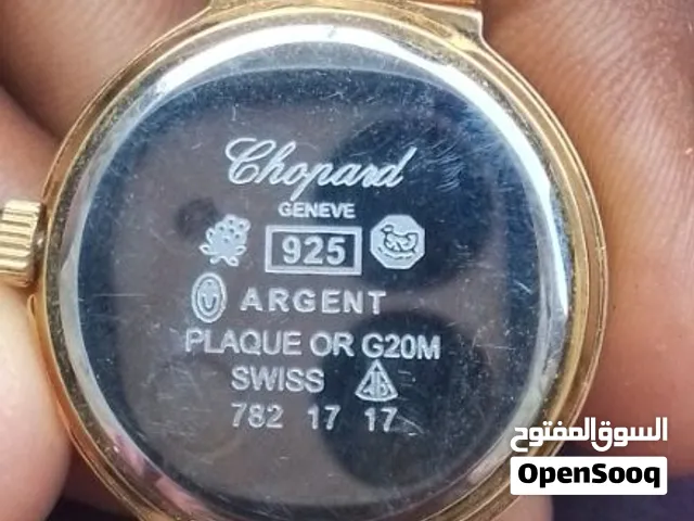 للبيع ساعة نسائي فضة استرليني 925 مطلية ذهب 20 ميكرون، ماكينة سويسري، حالة ممتازة