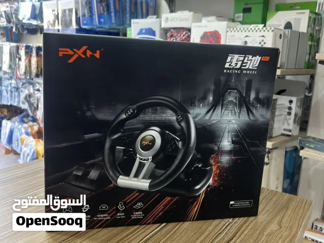 ستيرنج جيمنج لاجهزة ps3 + ps4 +pc +xbox جير عادي واتوماتيك PXN racing wheel
