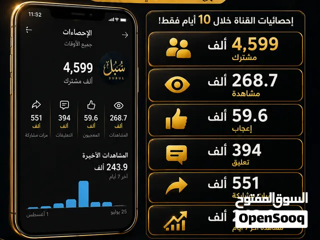 Social Media Accounts and Characters for Sale in Al Hasakah