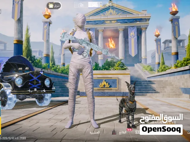Pubg mobile  حساب مثيك فشون للبيع لفل المجموعه 66
