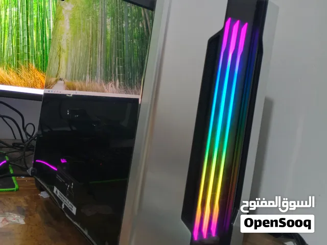 تجميعة العاب بكرت RX 5700xt ومعالج i5 10400f ولوحة B460 wifi msi التجميعه شبه جديده