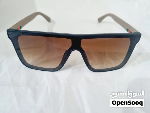 Gucci Flat-Top Rectangular Sunglasses – Black/Brown Gradient