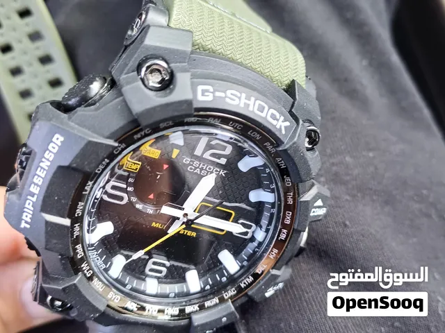 ساعه جي شوك كوبي ون خضراء ...صفراء