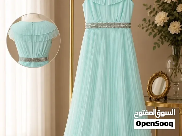 فستان سهرة ماكسي ستايل كلاسيك اللون sheer mint قياس 12 الفستان من بضاعه coast