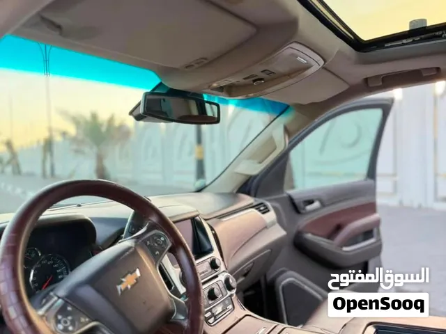 تاهو LTZ موديل 2015 لون اسود ملكي سياره جاهز كلش رقم اربيل تريد وكاله تريد تحويل تخم تاير حداده
