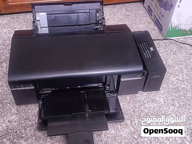 طابعة Epson L805 Wi-Fi أصلية، مخصصة للطباعة الملونة وطباعة الصور بجودة عالية.