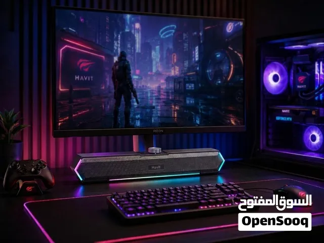 Havit M19 سماعة سبيكر مكتبية للألعاب والترفيه بتصميم مدمج