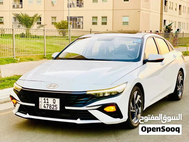 هيونداي النترا 2024 خليجي للبيع السعر 135 ورقة رقم بغداد انكليزي