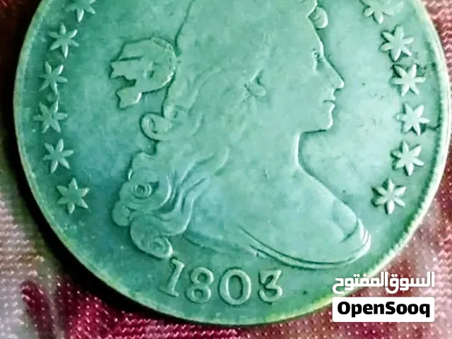 واحد العمله عام 1803 واحد دولار