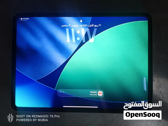 ايباد من شركة ابل أمريكا كاليفورنيا ام 5 256 جيجا لون رمادي 11 انش