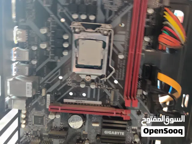 لوحة  Gigabyte B365M H  مع معالج i5جيل ثامن موجودة في بيت لحم متوفر توصيل
