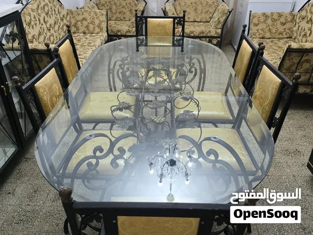 À vendre : Ensemble salon + salle à manger en fer forgé – Très bon état
