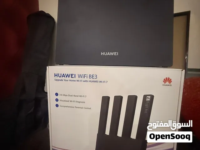 مقوي و راوتر هواوي Wi Fi 7 BE3 جديد مع الكرتون والملحقات للبيع