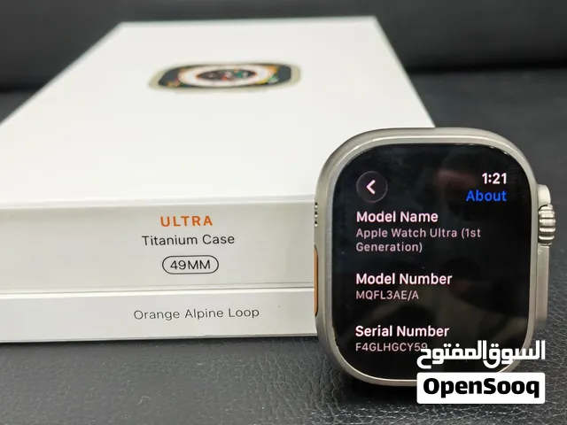 Apple Watch Ultra 1st Generation  100% bettery with all accessories  and with warranty included