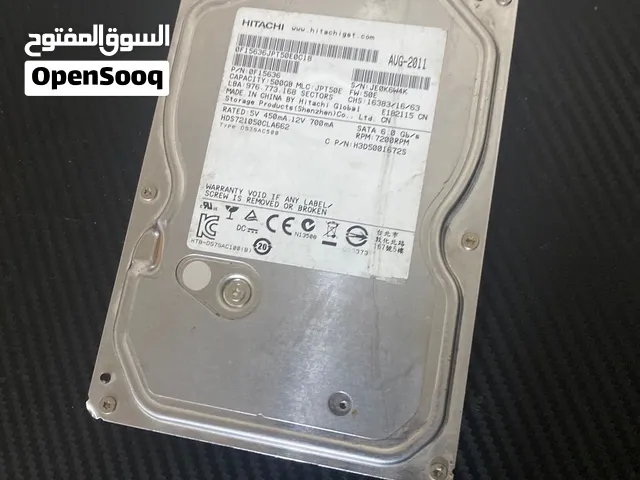 ذاكرة 500 جيجا بايتhitachi
