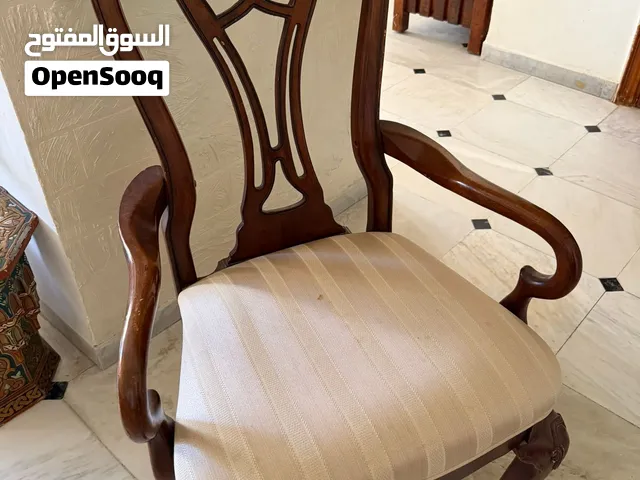 6 كراسي سفرة زنانيري للبيع