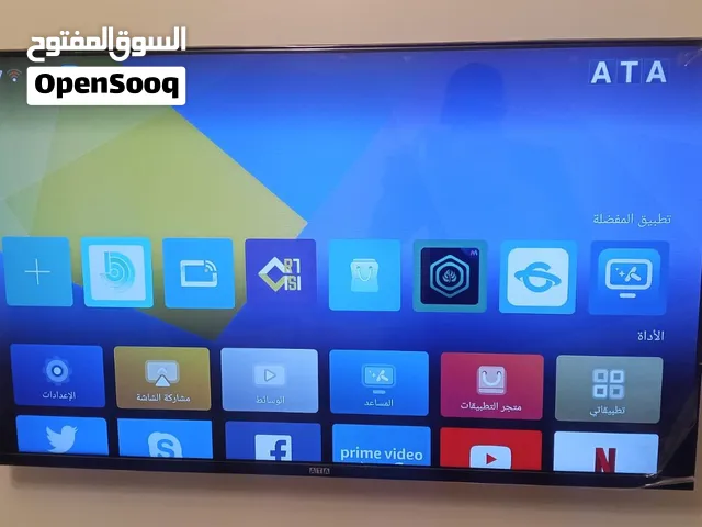 شاشه سمارت للبيع جديده وحالتها ممتازه فالضمان  ومعاها جميع مشتملاتها  بالقاعده بتاعتها الاصليه