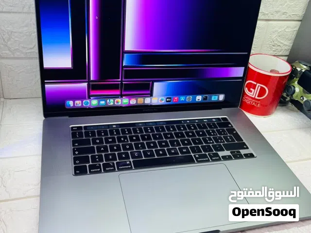 ماك بوك برو بمواصفات عاليه MacBook Pro  I7 ssd 512GB كور i7 الابل الاصلي توصيل مجاني