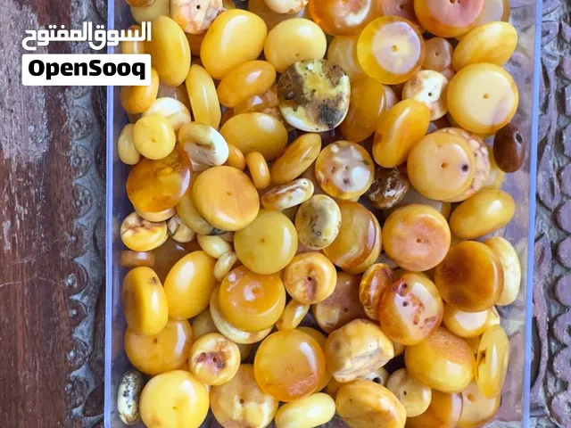 للبيع قطع ذروية وفواصل كهرمان حر طبيعي