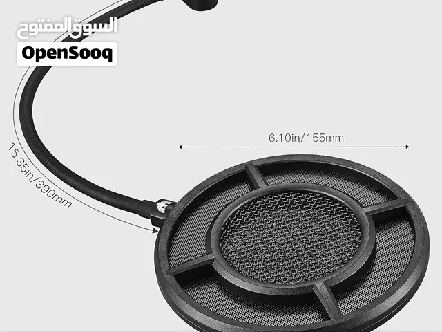 عازل مايك Pop Filter Double Shield Screen Yanmai