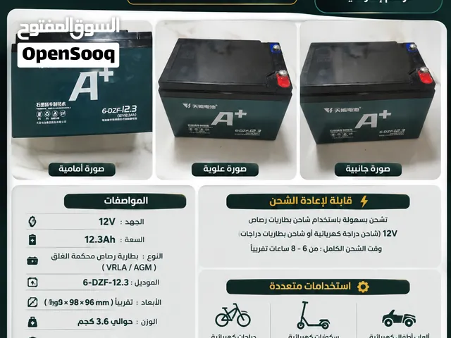 بطارية 12v 12.3ah قابلة للشحن للسكوتر والدراجات - قابل للتفاوض