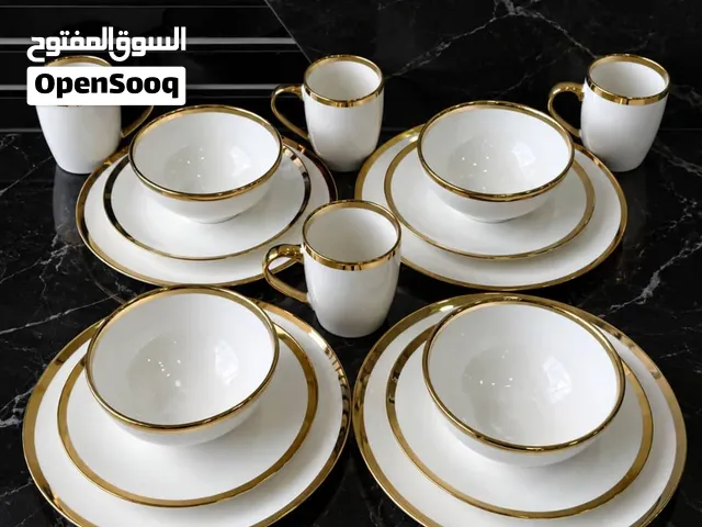 طقم العشاء الملكي سراميك – 16 قطعة