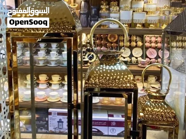 فوانيس ذهبي معدن