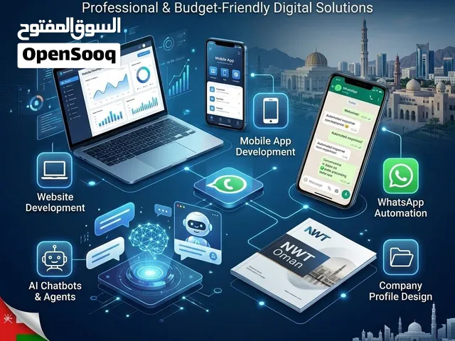 Website & App Development  AI Chatbot  WhatsApp Automation