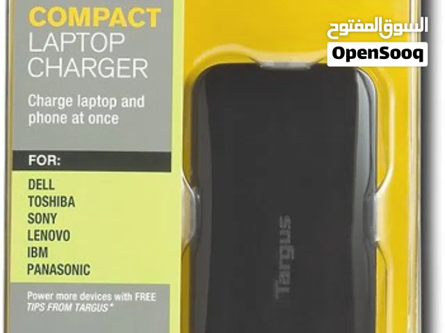 TARGUS COMPACT LAPTOP / PHONE DUAL ADAPTER CHARGER