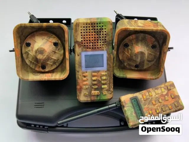 جهاز نداء الطيور متعدد الاستخدامات مع سماعات 50 واط عدد 2  ومتحكم عن بعد تتوفر التوصيل