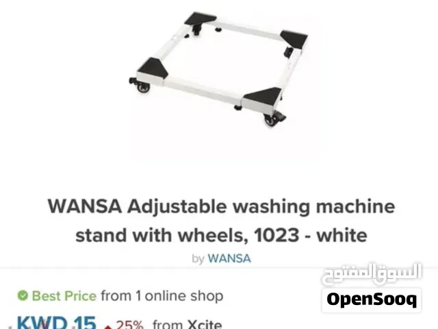 Washing machine,fridge or dishwasher adjustable stand