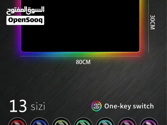 ماوس باد اسود rgb