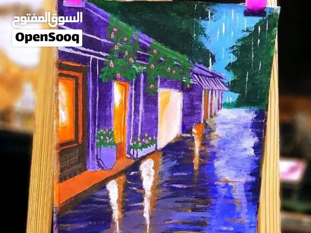 لوحة اكريلك على كانفاس