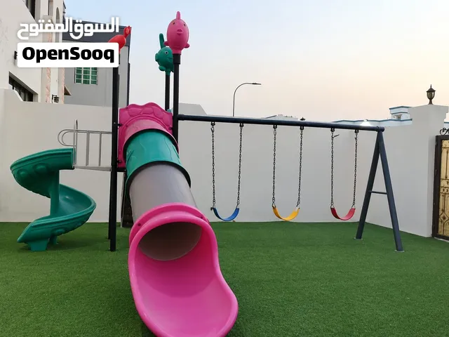زحليقة مع أرجوحة للبيع - لعبة أطفال متكاملة
