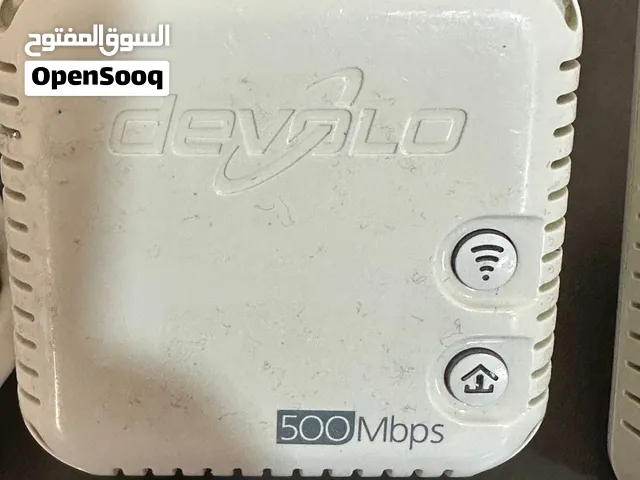 مقوي وموزع إنترنت عبر الكهرباء devolo dLAN 500 WiFi + Duo ممتاز للمناطق الميتة