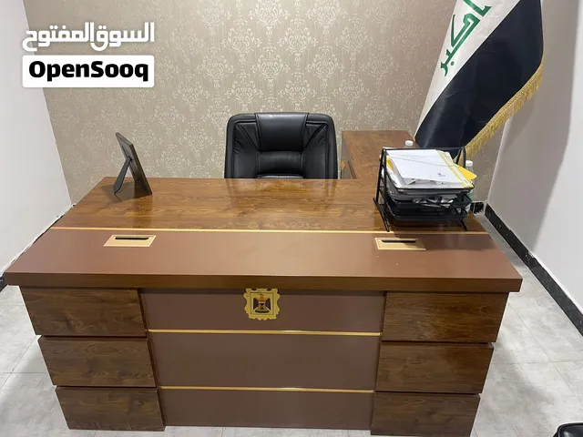 مكتب ادارة للبيع 3 قطع المكتب نظيف كلش مع كرسي